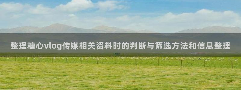 糖心vlog下载入口